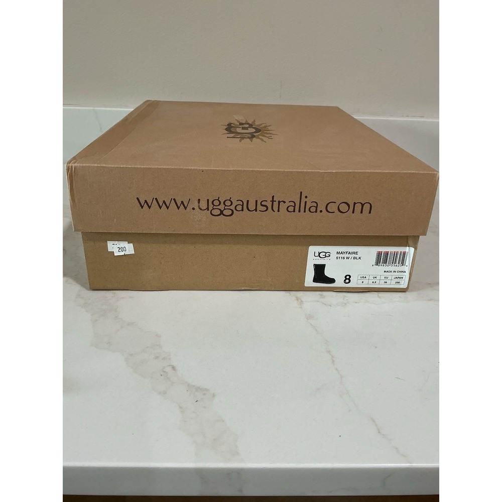 UGG Mayfaire Boots Women's 8 Black 5116 LNIB - Picture 5 of 16